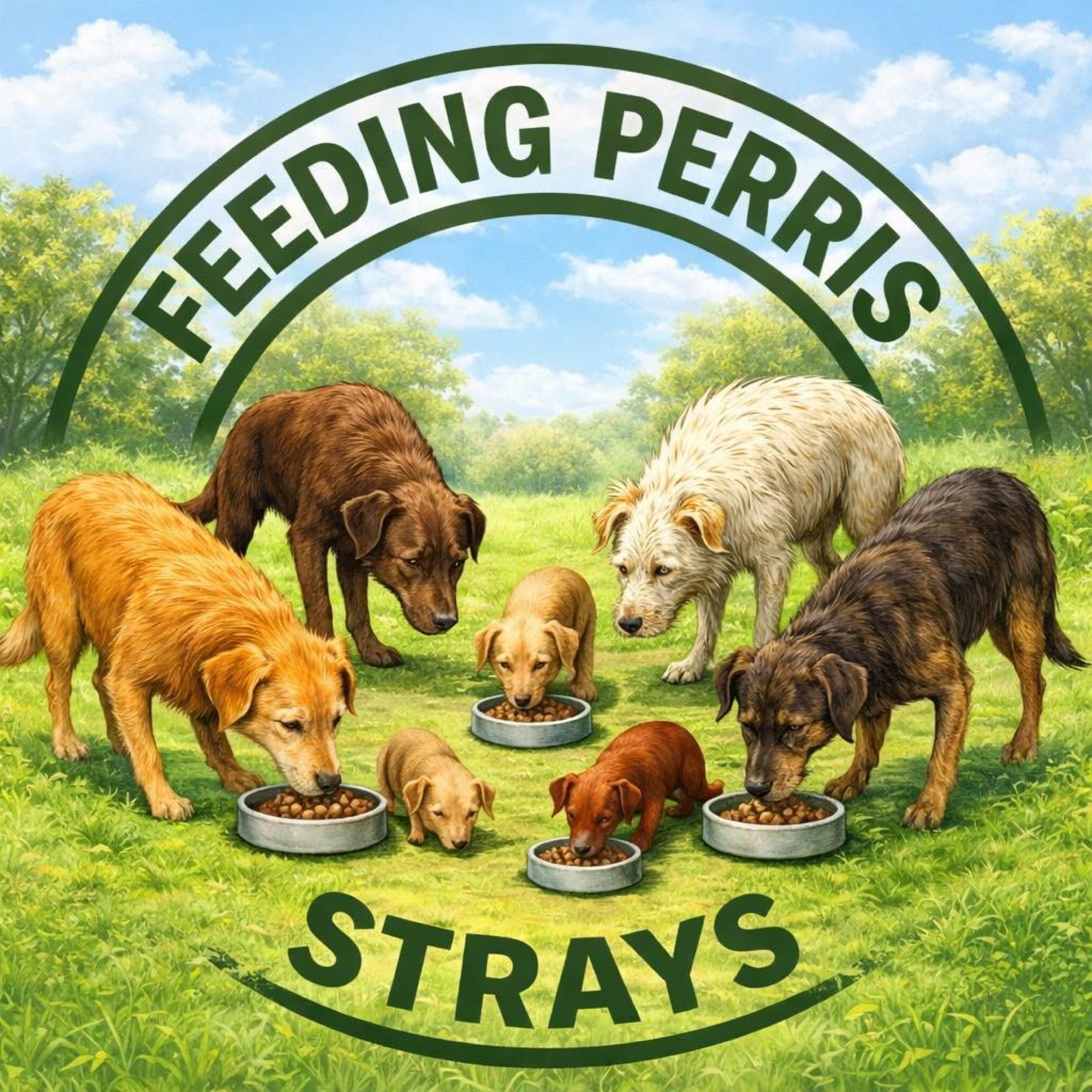 Feeding Perris Strays